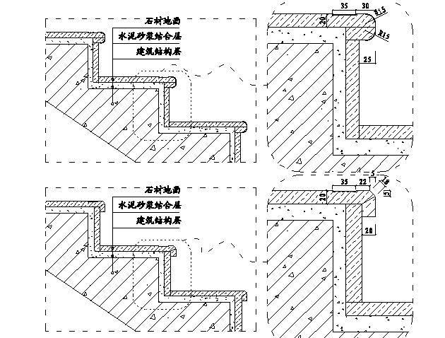 最全石材精装修工程细部节点构造施工示意图_科技_网