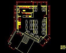 餐饮店装修工程施工图纸免费下载 - 建筑装修图