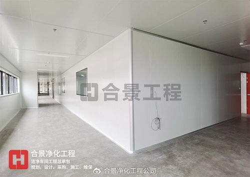 合景净化工程公司承建的广东锂电池洁净车间装修建设项目设备入场完成
