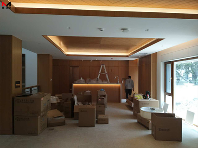 【上海市长宁区】浙江金工建筑装饰工程采购我司智能酒精真火壁炉三台