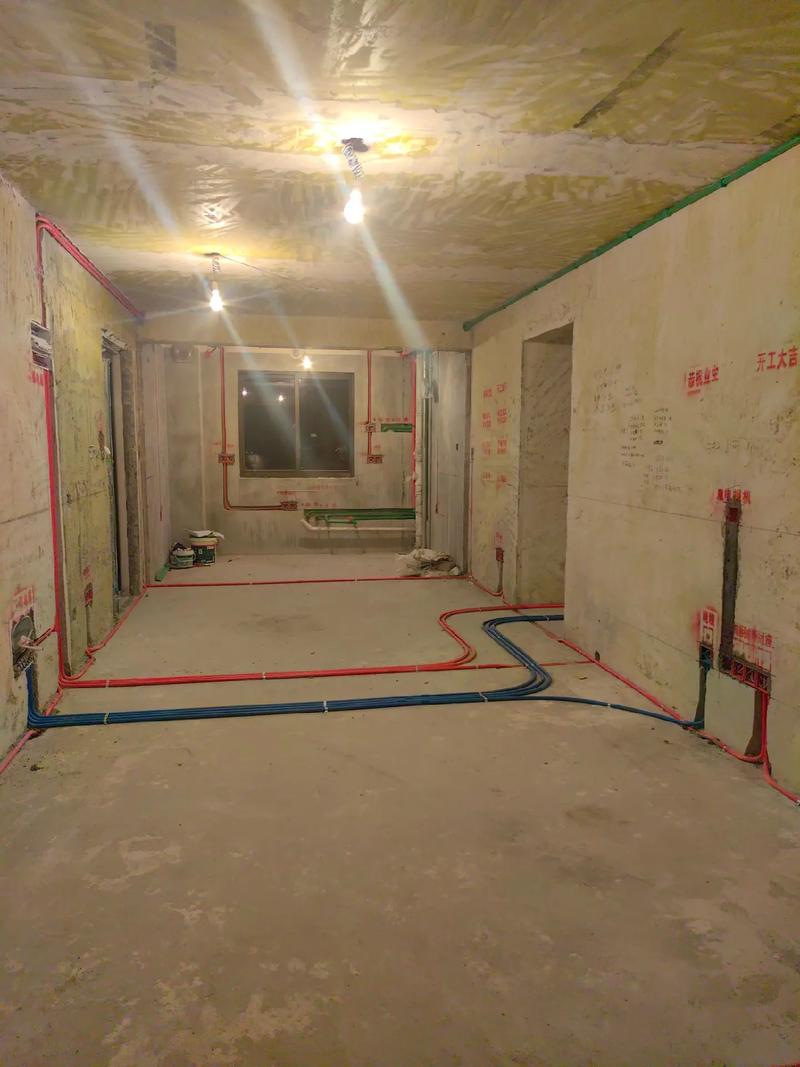 青南锦苑27号1101室102平水电验收结束#上海宜速建筑装