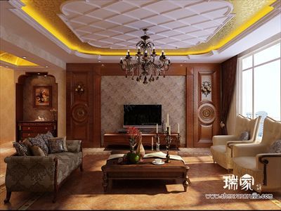 【金地长青湾】三室两厅简欧风格-沈阳瑞家装饰装修工程-中国建筑装饰网|中国建筑装饰行业门户